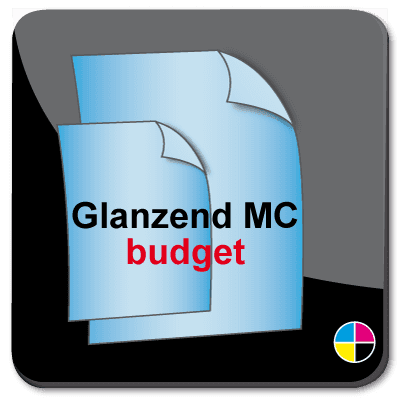 Toon details van Flyers ongevouwen glanzend MC budget